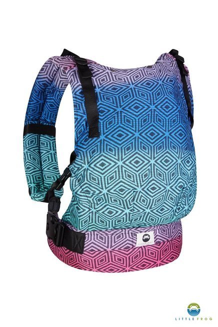 Little-Frog-ergonomique-Toddler-Porte-bebe-Dark-Aurora-etoiles-en-portage