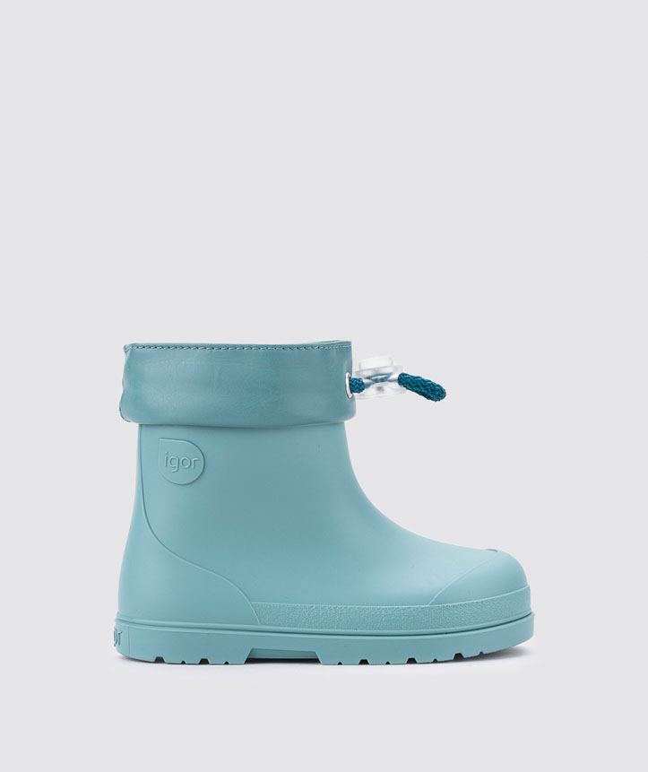 bottes-de-plie-igor-barefoot-souples-enfant-mendi-turquesa-bleu-etoiles-en-portage2