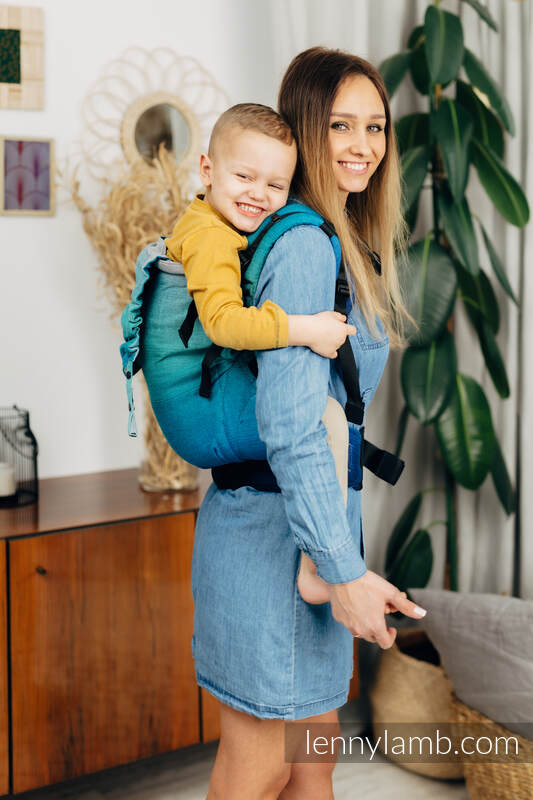 porte-bebe-lennylamb-preschool-basic-line-airglow-etoiles-en-portage
