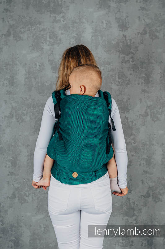 porte-bebe-lennylamb-preschool-basic-line-emerald-etoiles-en-portage2
