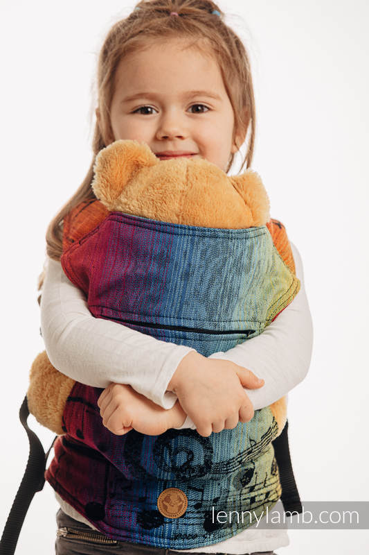 porte-poupon-doudou-enfant-lennylamb-symphony-rainbow-dark-etoiles-en-portage2