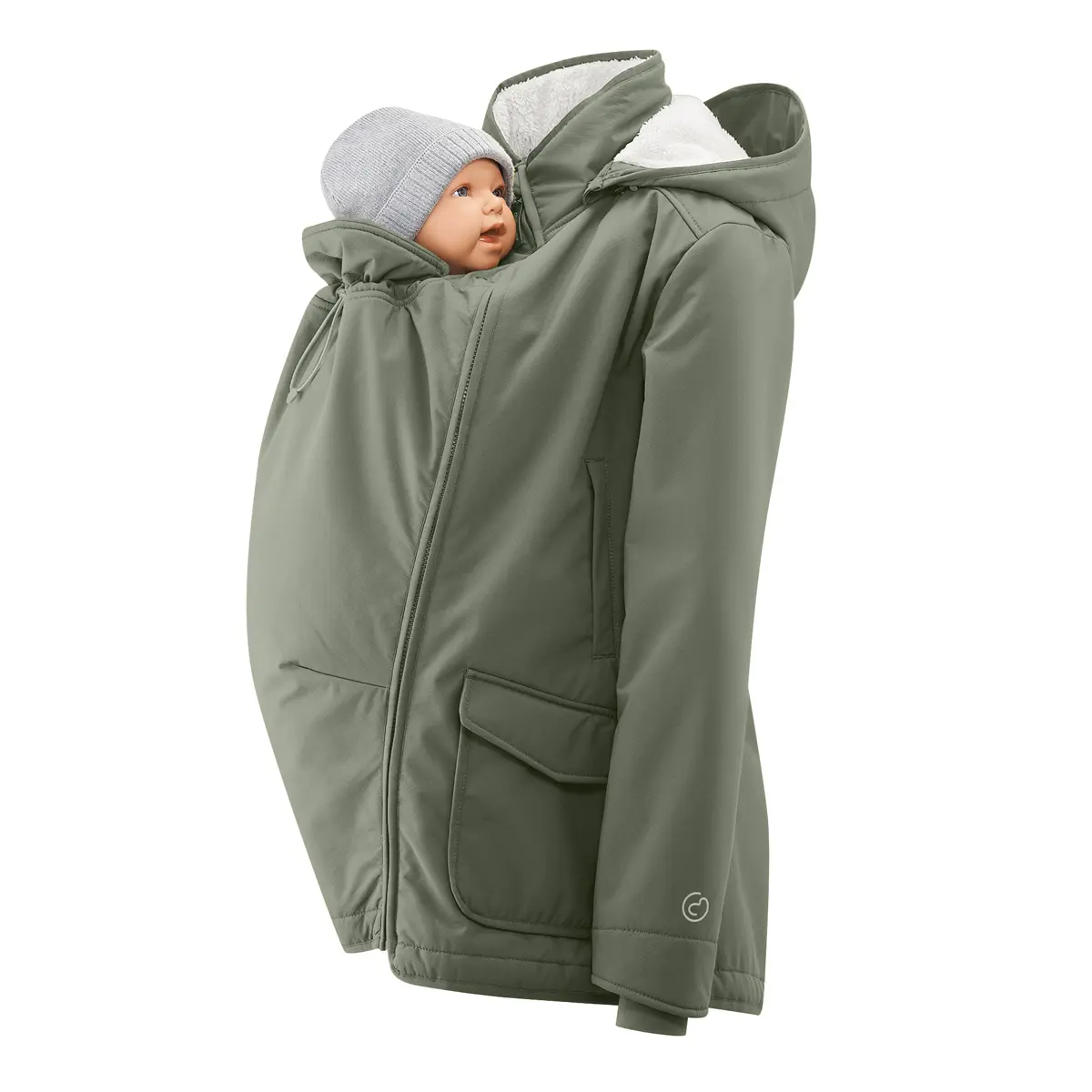 mamalila-veste-cosy-allrounder-kaki-grossesse-etoiles-en-portage3