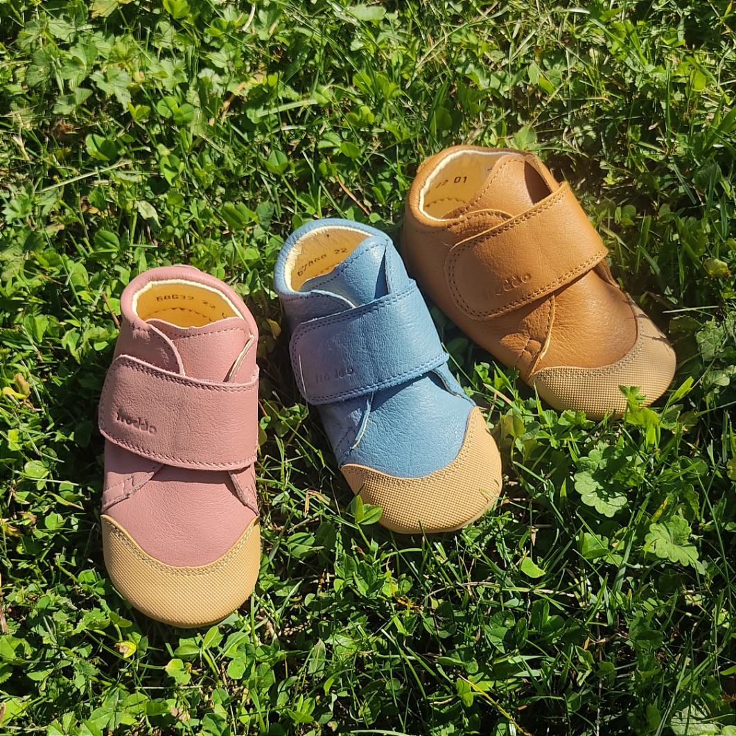 Chaussures barefoot en cuir